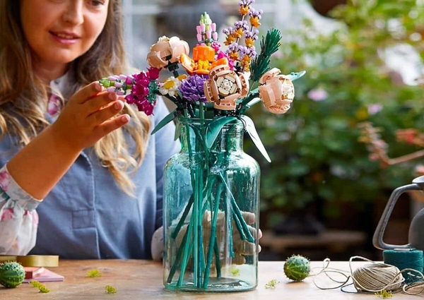 Moederdag Cadeau LEGO Bloemen