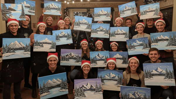 Workshop Schilderen Kerst Winter