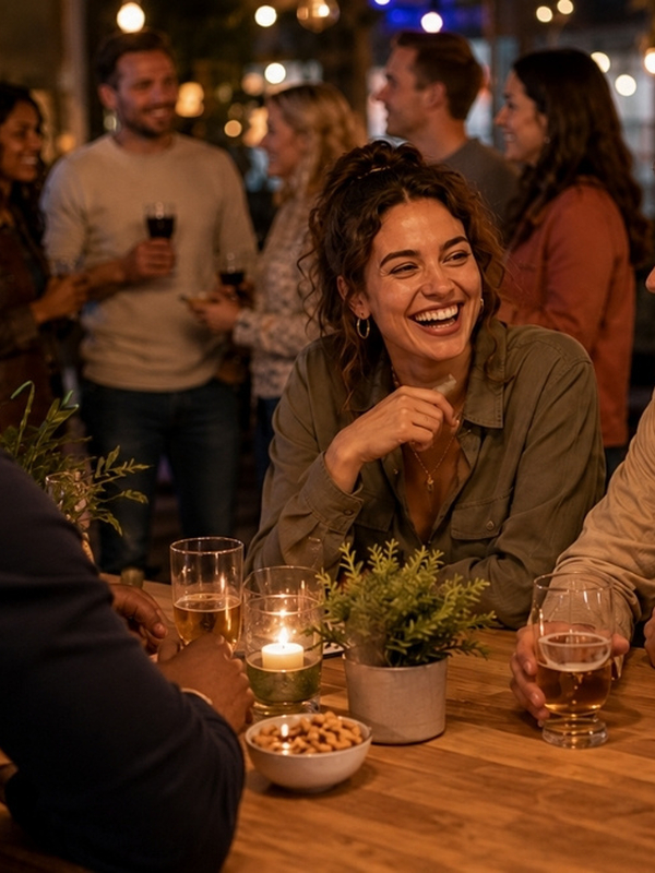 Bedrijfsuitje in de avond: Van borrel tot dinerspel