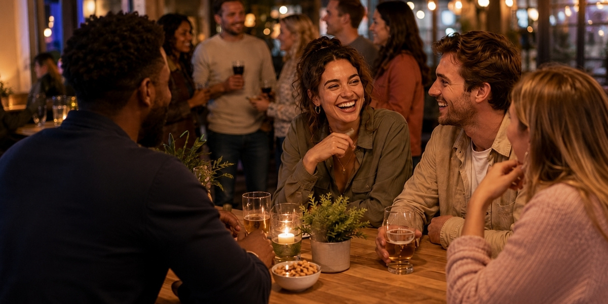 Bedrijfsuitje in de avond: Van borrel tot dinerspel